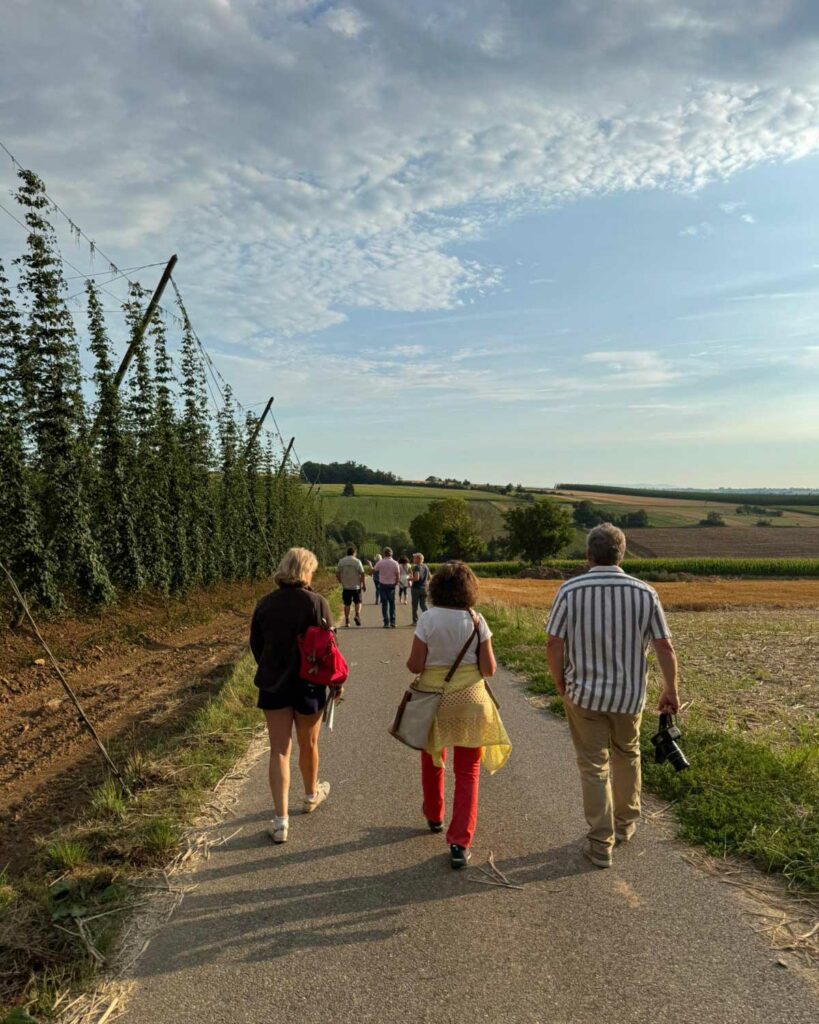 accès sentier du houblon