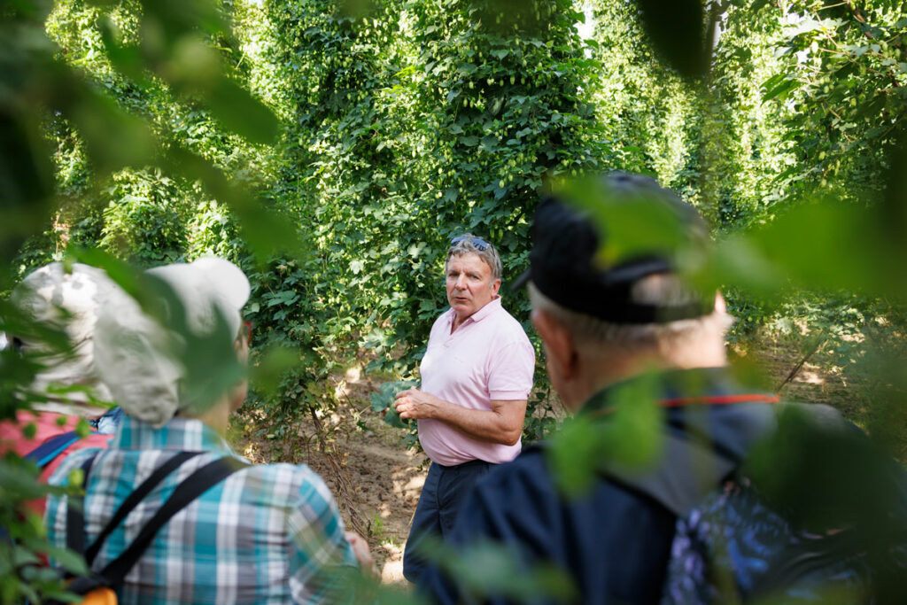 visite groupée sentier du houblon