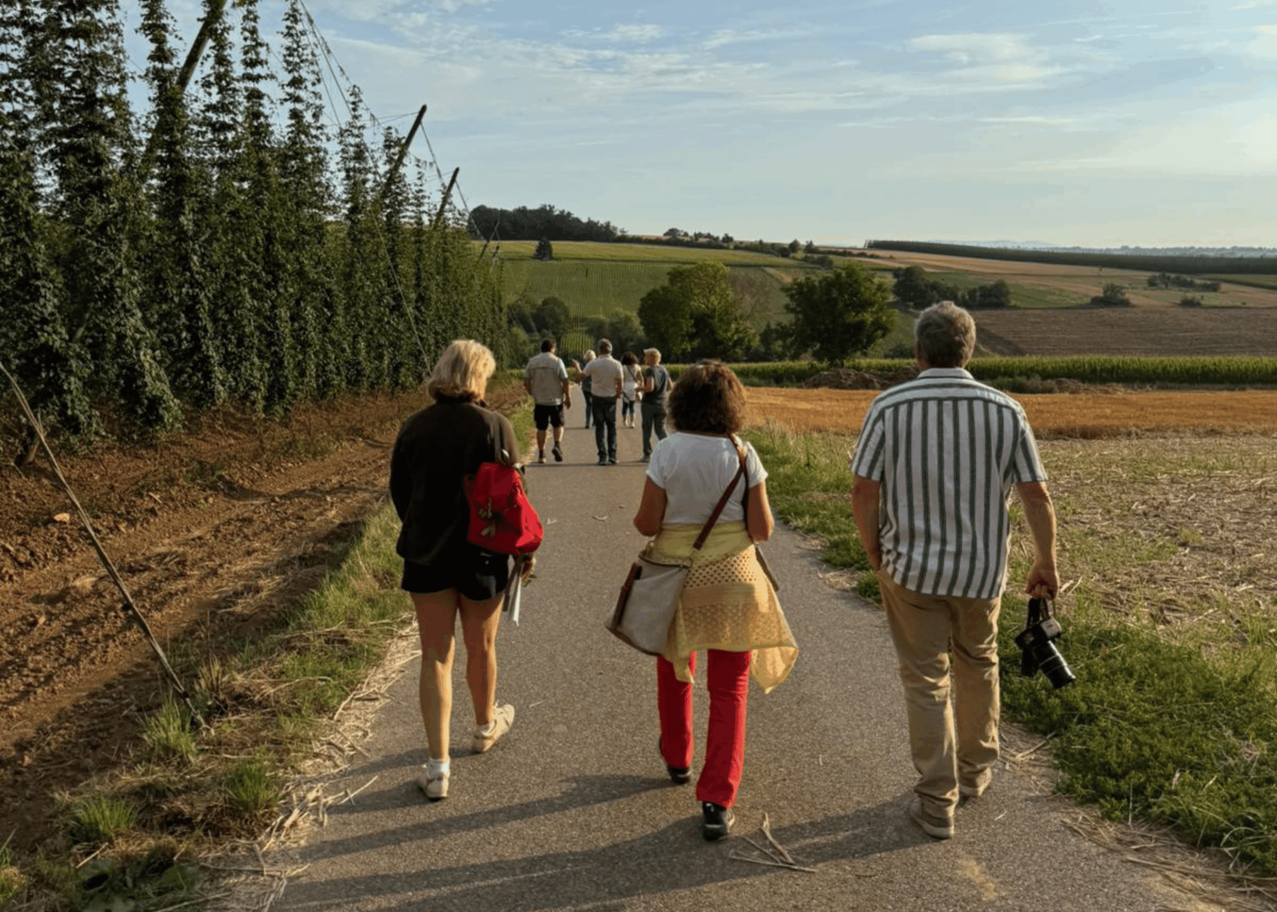 visites matinales au sentier du houblon