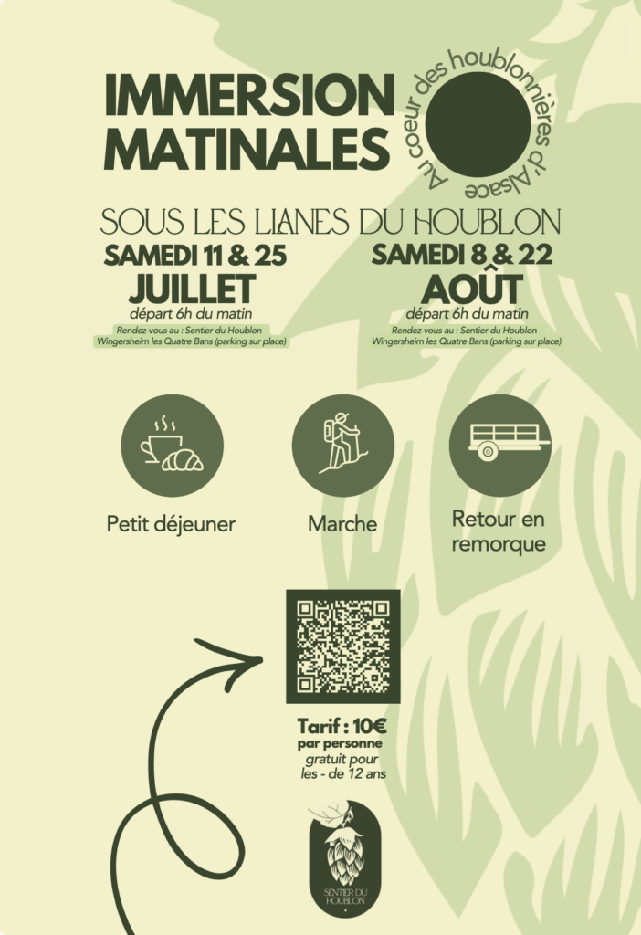 matinales sentier du houblon